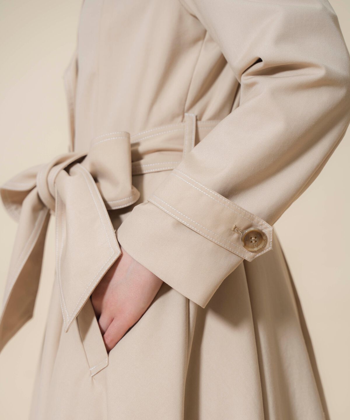 WILLSELECTION「シングルトレンチドレスコート」|トレンチコート|