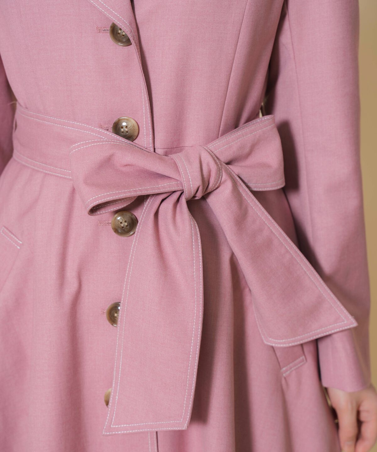 WILLSELECTION「シングルトレンチドレスコート」|トレンチコート|