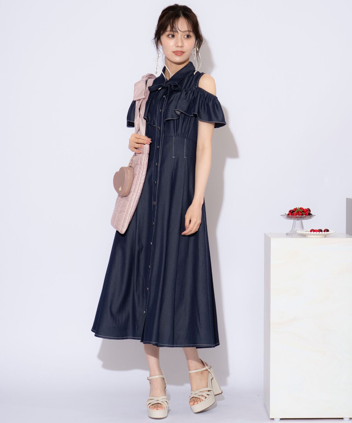 WILLSELECTION「リボンショルダーキルティングトート」|トートバッグ|