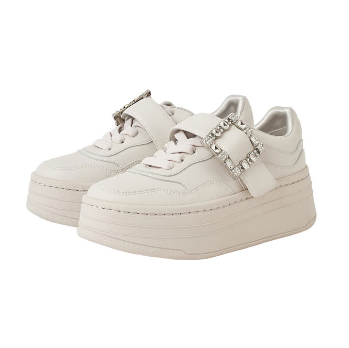 プラスダイアナ「スニーカー　BL45583」|スニーカー|アイボリー