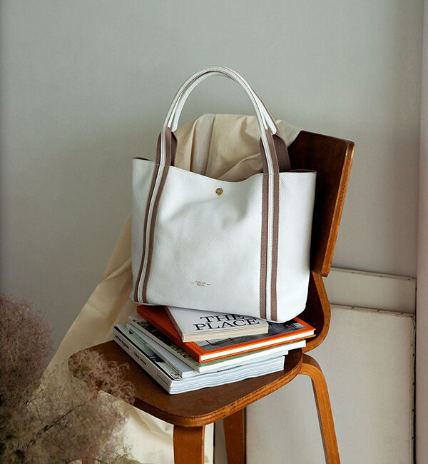 TOPKAPI TREASURE「ソフトシュリンク テープコンビ A4 トート バッグ」|トートバッグ|