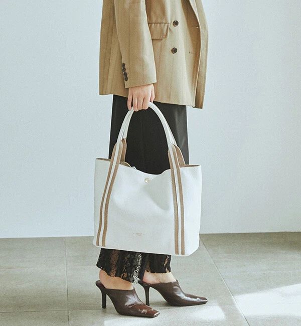 TOPKAPI TREASURE「ソフトシュリンク テープコンビ A4 トート バッグ」|トートバッグ|