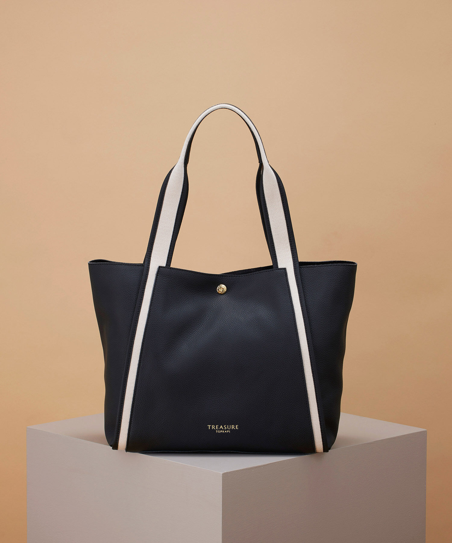 TOPKAPI TREASURE「【TREASURE TOPKAPI】ソフトシュリンク テープハンドル A4 トート バッグ」|トートバッグ|