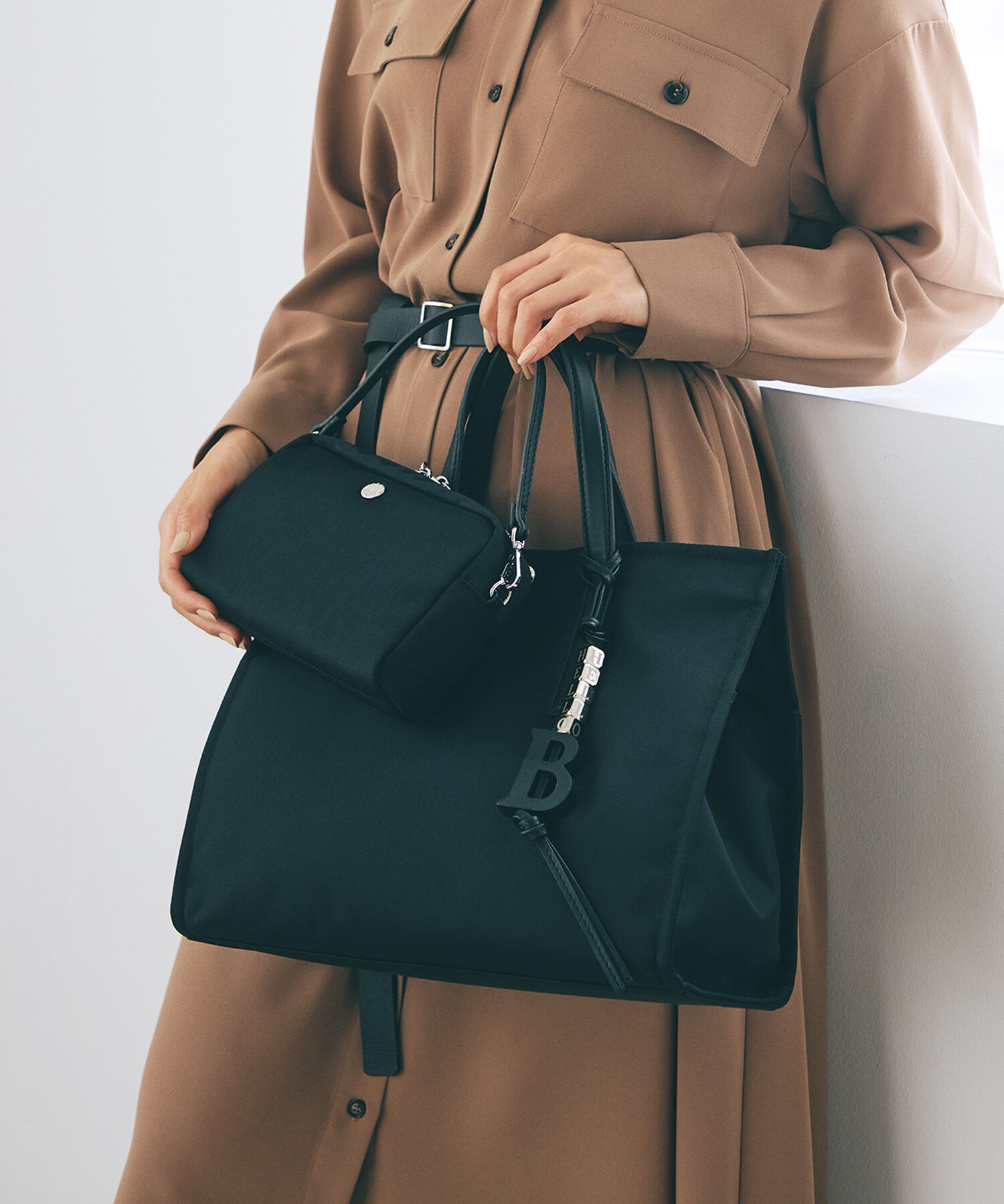 TOPKAPI BREATH「【Breath TOPKAPI】撥水 マルチway スクエア A4 トートバッグ / 10ポケット」|トートバッグ|