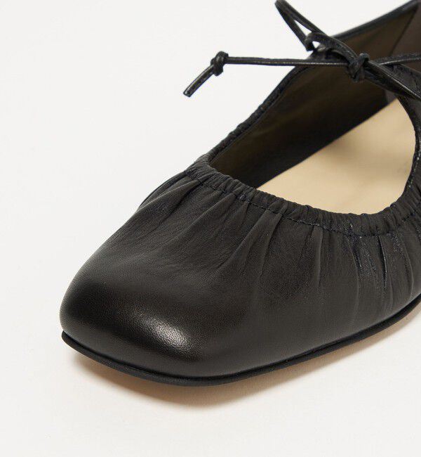ODETTE E ODILE「ギャザートップバレエフラット10&uarr;」|バレエシューズ|
