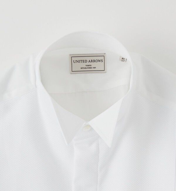 UNITED ARROWS「スティッフブザム ブロード ウィングカラー シャツ」|シャツ・ブラウス|