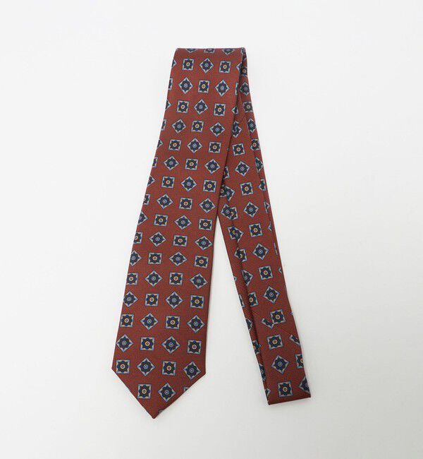 UNITED ARROWS「＜ERRICO FORMICOLA＞スクエア プリント ネクタイ」|ネクタイ・蝶ネクタイ|BRICK