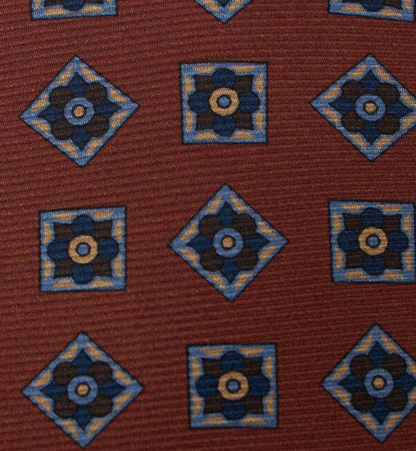 UNITED ARROWS「＜ERRICO FORMICOLA＞スクエア プリント ネクタイ」|ネクタイ・蝶ネクタイ|