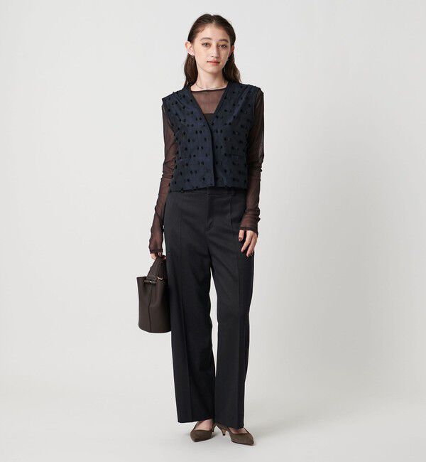 UNITED ARROWS「ブライト ワイド パンツ」|チノ|