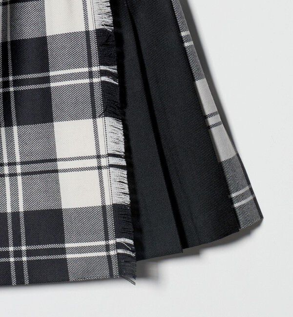 UNITED ARROWS「【別注】＜O&rsquo;NEIL of DUBLIN＞チェック コンビ ミニ スカート」|スカート|