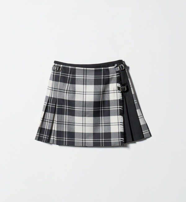 UNITED ARROWS「【別注】＜O&rsquo;NEIL of DUBLIN＞チェック コンビ ミニ スカート」|スカート|