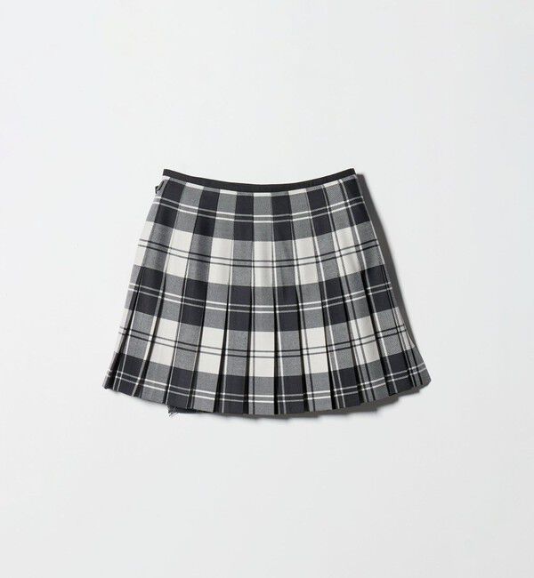 UNITED ARROWS「【別注】＜O&rsquo;NEIL of DUBLIN＞チェック コンビ ミニ スカート」|スカート|