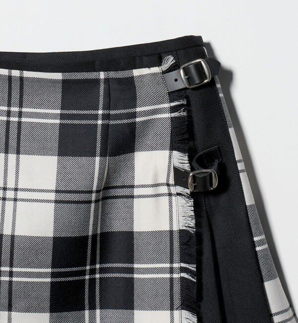 UNITED ARROWS「【別注】＜O&rsquo;NEIL of DUBLIN＞チェック コンビ ミニ スカート」|スカート|