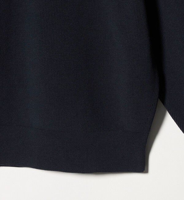 UNITED ARROWS「コットン/ポリエステル アゼ クルーネックニット」|ニット・セーター|