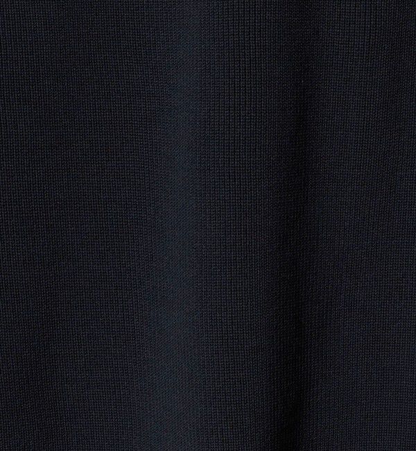 UNITED ARROWS「コットン/ポリエステル アゼ クルーネックニット」|ニット・セーター|