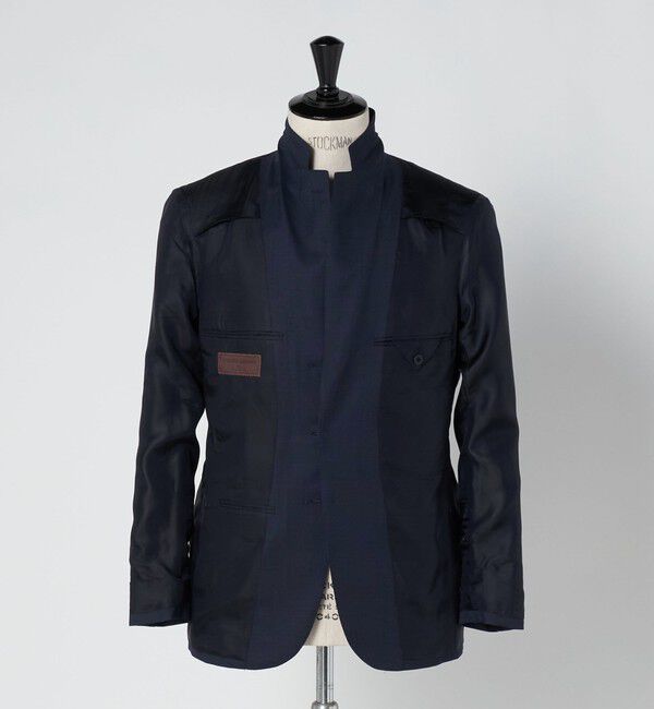 UNITED ARROWS「タスマニアウール ピンチェック シングル 3ボタン スーツ S-MODEL　ヨコストレッチ 撥水」|スーツ|