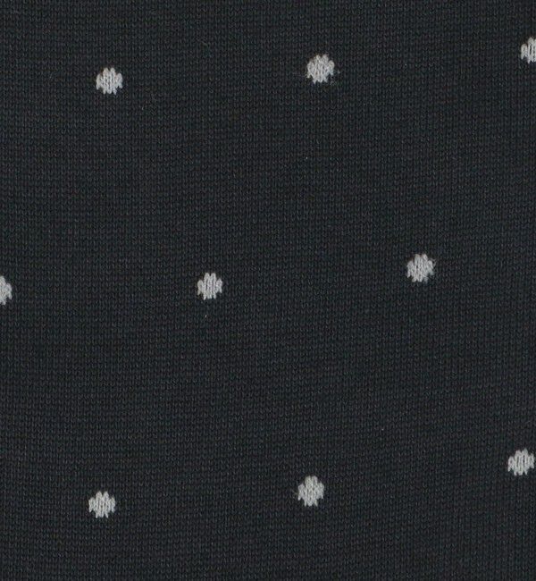 UNITED ARROWS green label relaxing「シルケット ドット ドレスソックス」|ソックス|