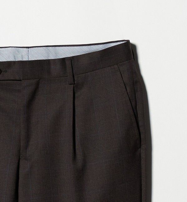 UNITED ARROWS green label relaxing「REDA グレンチェック HX 1プリーツ スーツパンツ」|スーツ|