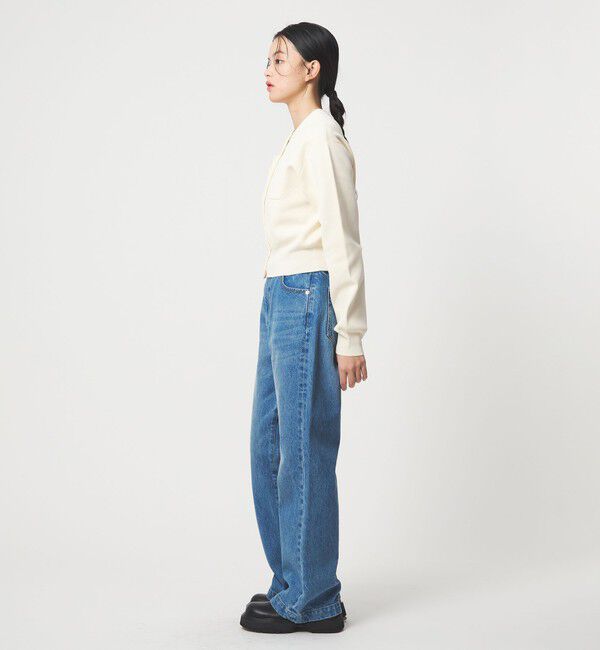 EMMEL REFINES「＜EMMEL REFINES＞EM HW スウェットライク ポケットツキ カーディガン」|カーディガン|