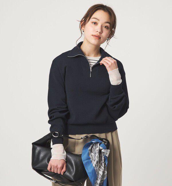 UNITED ARROWS green label relaxing「ソデ チュール プルオーバー カットソー」|Tシャツ・カットソー|