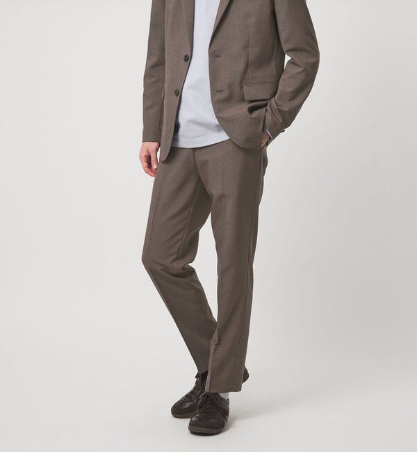 UNITED ARROWS green label relaxing「【WEB限定】JUST fit ドライポリエステル ナロー セットアップ -吸水速乾-」|テーラードジャケット|