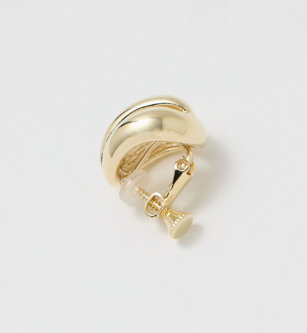 UNITED ARROWS green label relaxing「3ライン ハーフボール イヤリング」|イヤリング|