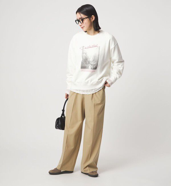 UNITED ARROWS green label relaxing「【WEB限定】＜at ease＞オルマイ ワイド パンツ ウォッシャブル ストレッチ UVカット」|その他|