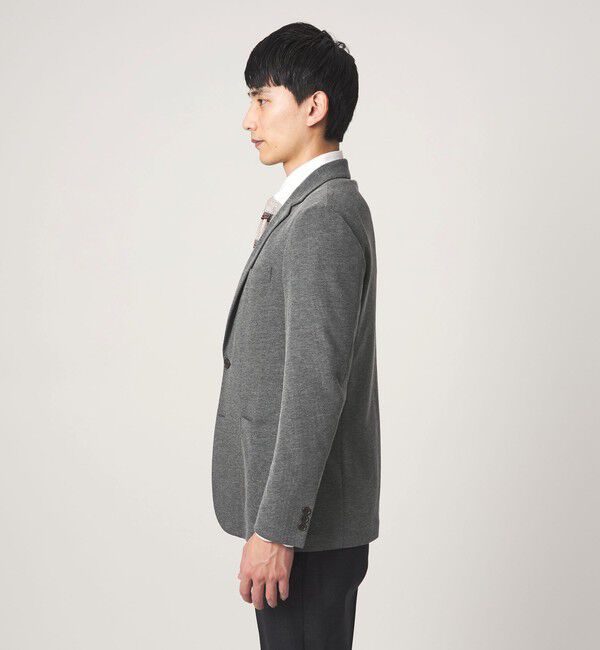 UNITED ARROWS green label relaxing「ECOPET(R) ハニカムジャージ 2B ジャケット -ウォッシャブル-」|テーラードジャケット|