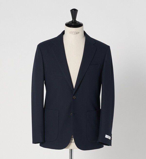 UNITED ARROWS green label relaxing「ECOPET(R) ハニカムジャージ 2B ジャケット -ウォッシャブル-」|テーラードジャケット|