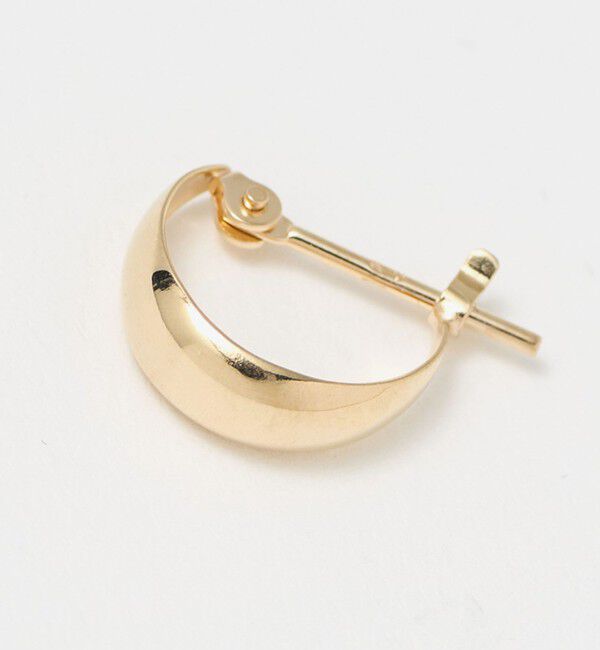 BEAUTY&YOUTH UNITED ARROWS「K10 パイプ フープピアス」|ピアス|