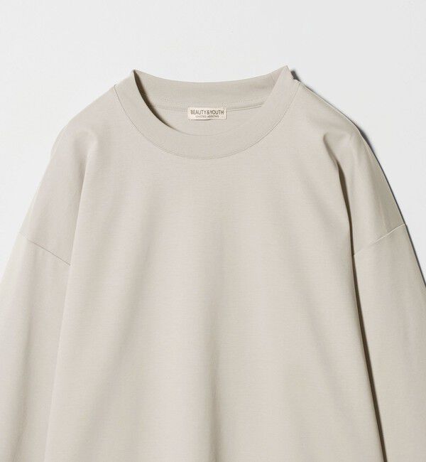 BEAUTY&YOUTH UNITED ARROWS「プラチナ ポンチ クルーネック カットソー 抗菌防臭」|Tシャツ・カットソー|