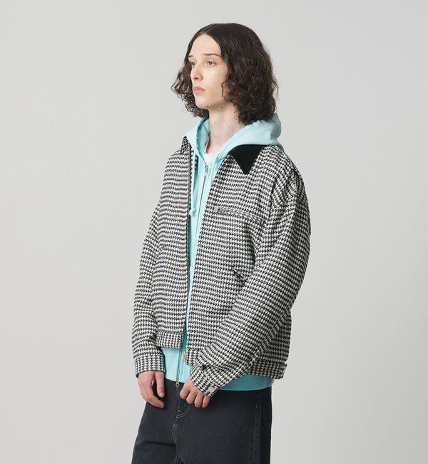 MONKEY TIME「チェック ジップ ワーク ジャケット」|その他|