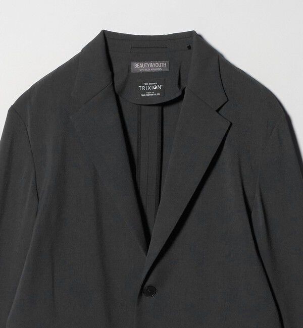 BEAUTY&YOUTH UNITED ARROWS「トリクシオン シャンブレー コンフォート ジャケット セットアップ対応可能」|テーラードジャケット|