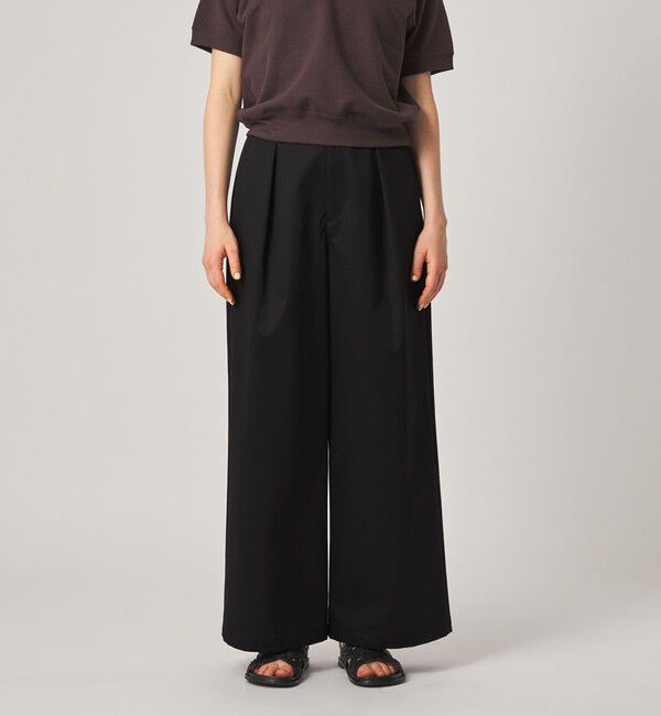 STEVEN ALAN「＜Steven Alan＞タック チノ ワイド トラウザー」|チノ|