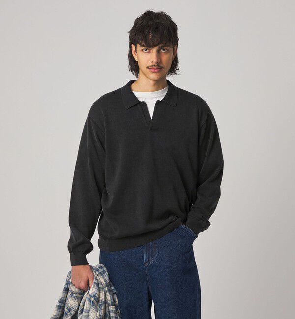 STEVEN ALAN「＜Steven Alan＞ フェード スキッパー」|ニット・セーター|