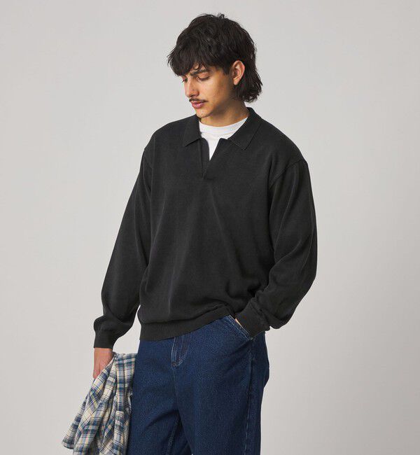 STEVEN ALAN「＜Steven Alan＞ フェード スキッパー」|ニット・セーター|