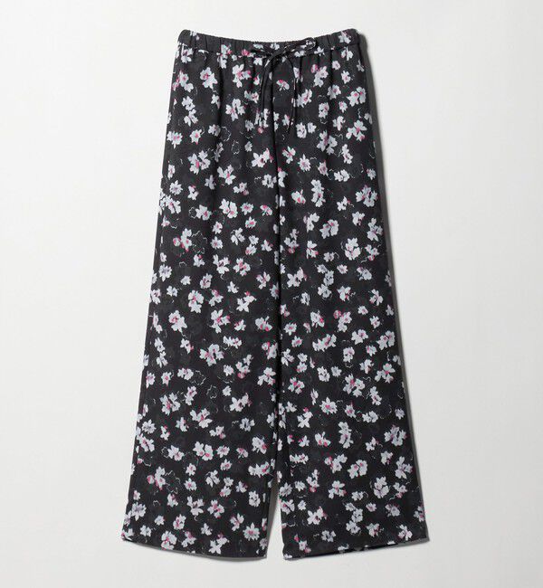 BEAUTY&YOUTH UNITED ARROWS「フラワープリント イージーパンツ ウォッシャブル」|その他|NAVY