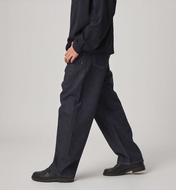 STEVEN ALAN「＜Steven Alan＞ 13.5oz デニム 5ポケット バギー パンツ」|デニム|