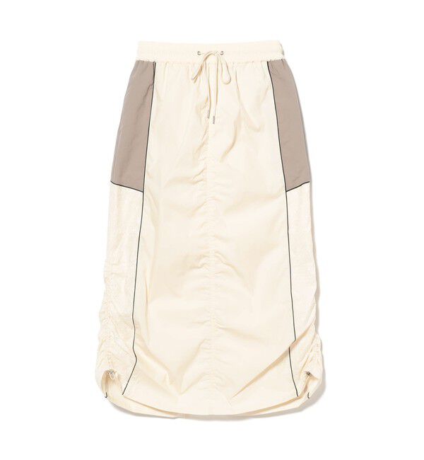 Ray BEAMS 「レース キリカエ トラック スカート」|スカート|