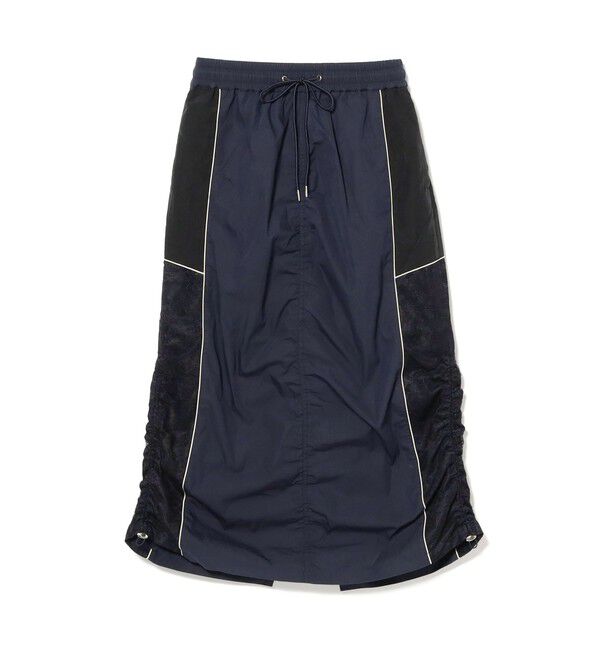 Ray BEAMS 「レース キリカエ トラック スカート」|スカート|