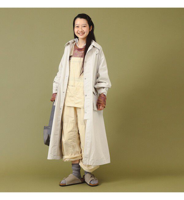 BEAMSBOY「コットン ナイロン ヘム アジャスト コート」|ダッフルコート|