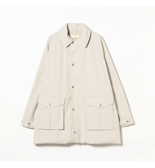BEAMSBOY「コットン ナイロン ヘム アジャスト コート」|ダッフルコート|