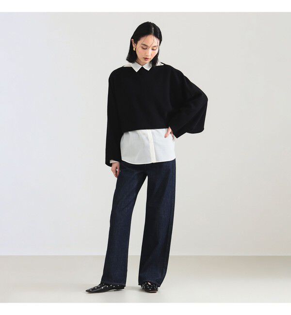 Demi-Luxe BEAMS 「	クロップド 2WAY ニット」|ニット・セーター|