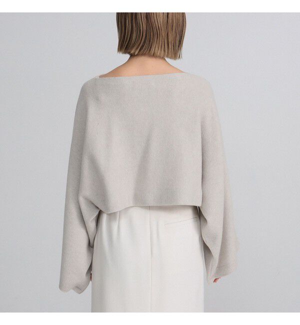 Demi-Luxe BEAMS 「	クロップド 2WAY ニット」|ニット・セーター|