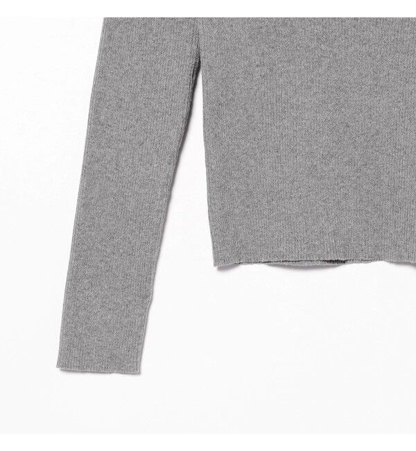 Ray BEAMS 「リブ オフショルダー ニット」|ニット・セーター|