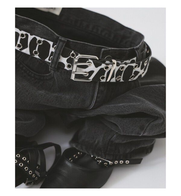 Ray BEAMS 「フェイクレザー ベルト」|ベルト|COW