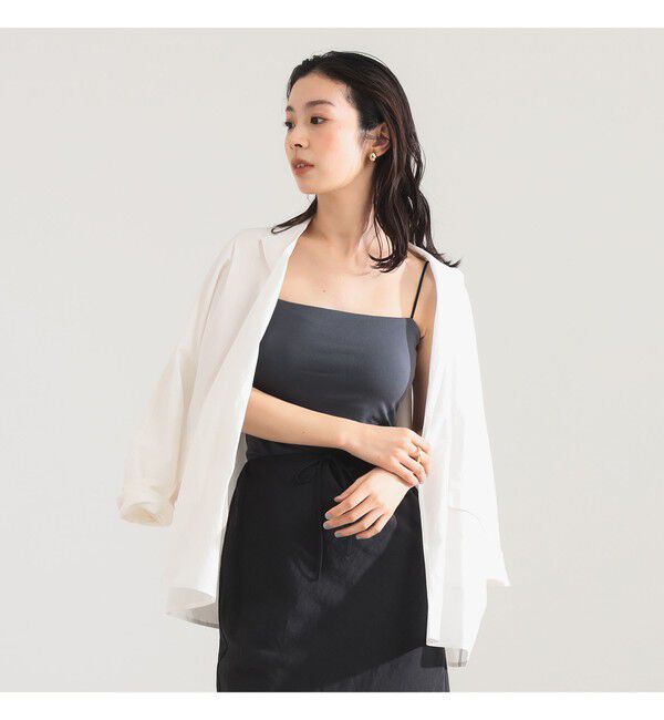 Demi-Luxe BEAMS 「レーヨン 天竺 カップ付きキャミソール」|Tシャツ・カットソー|