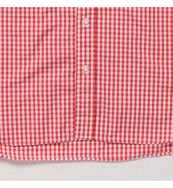 BEAMS PLUS「BEAMS PLUS / ブロード ギンガムチェック ボタンダウンシャツ」|シャツ・ブラウス|