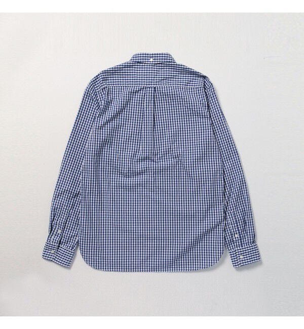 BEAMS PLUS「BEAMS PLUS / ブロード ギンガムチェック ボタンダウンシャツ」|シャツ・ブラウス|
