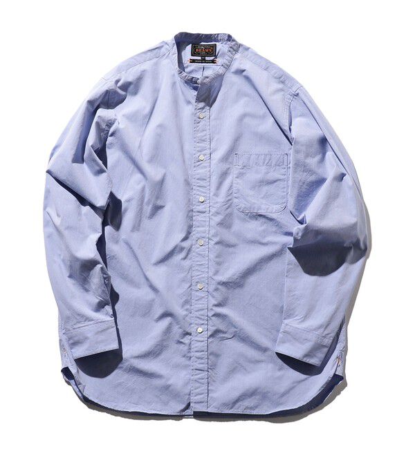 BEAMS PLUS「BEAMS PLUS / Band Collar 120/3 Broad Classic Fit」|シャツ・ブラウス|